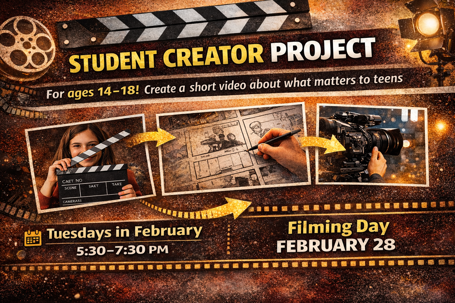 Student creator project banner